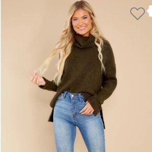 Olive Green Sweater